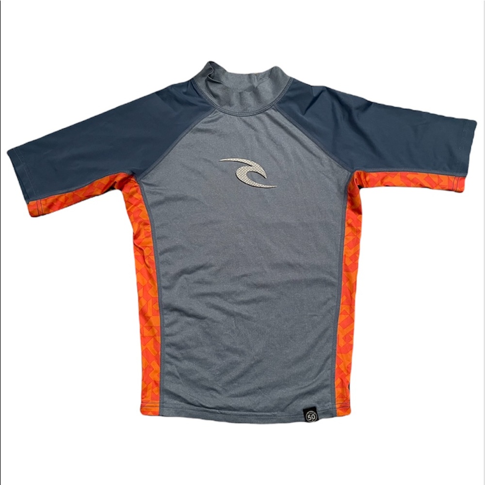 Rip Curl big Kids RashGuard size 12 preowned beach wear pool summer